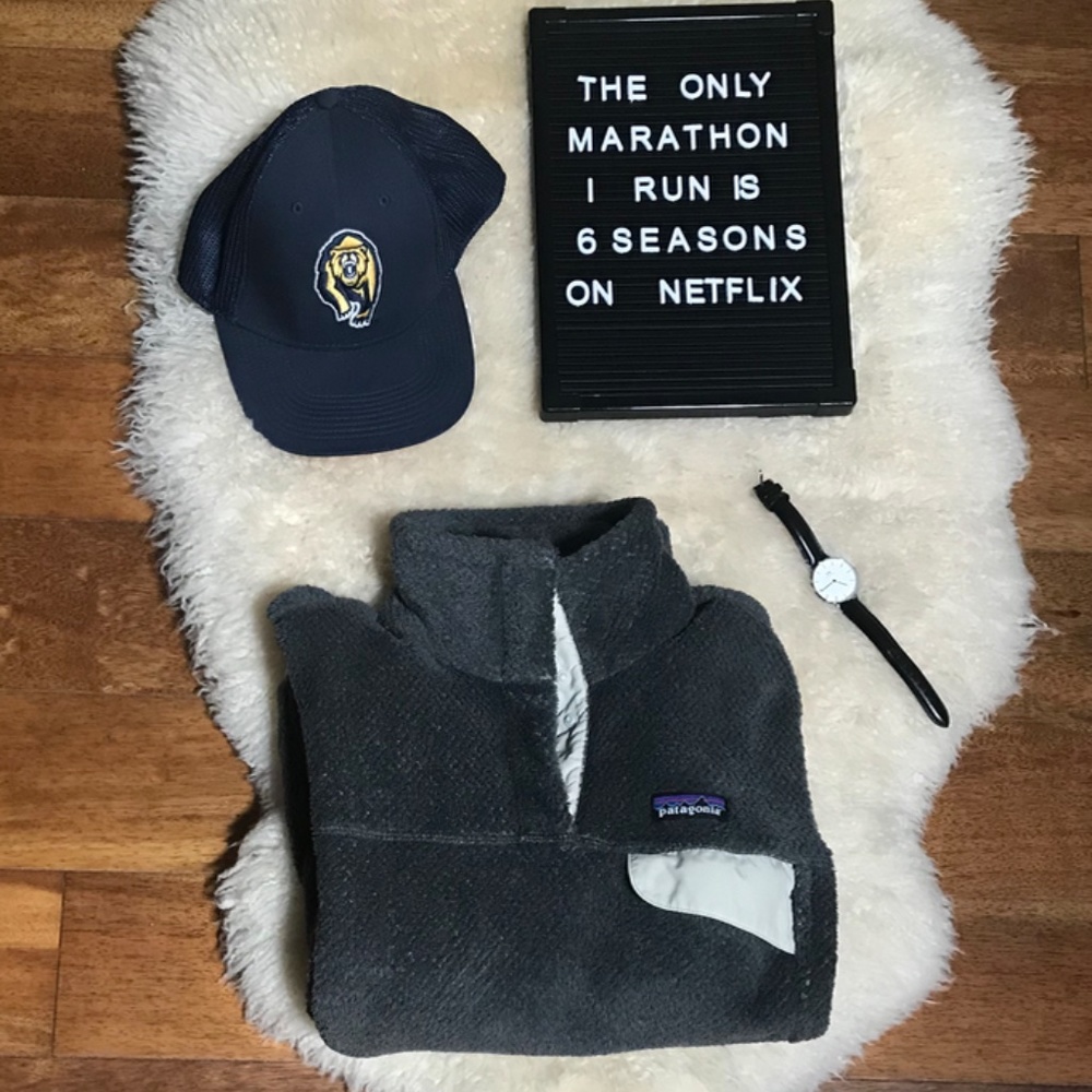 Patagonia Re-Tool Snap-T Fleece Pullover Gray